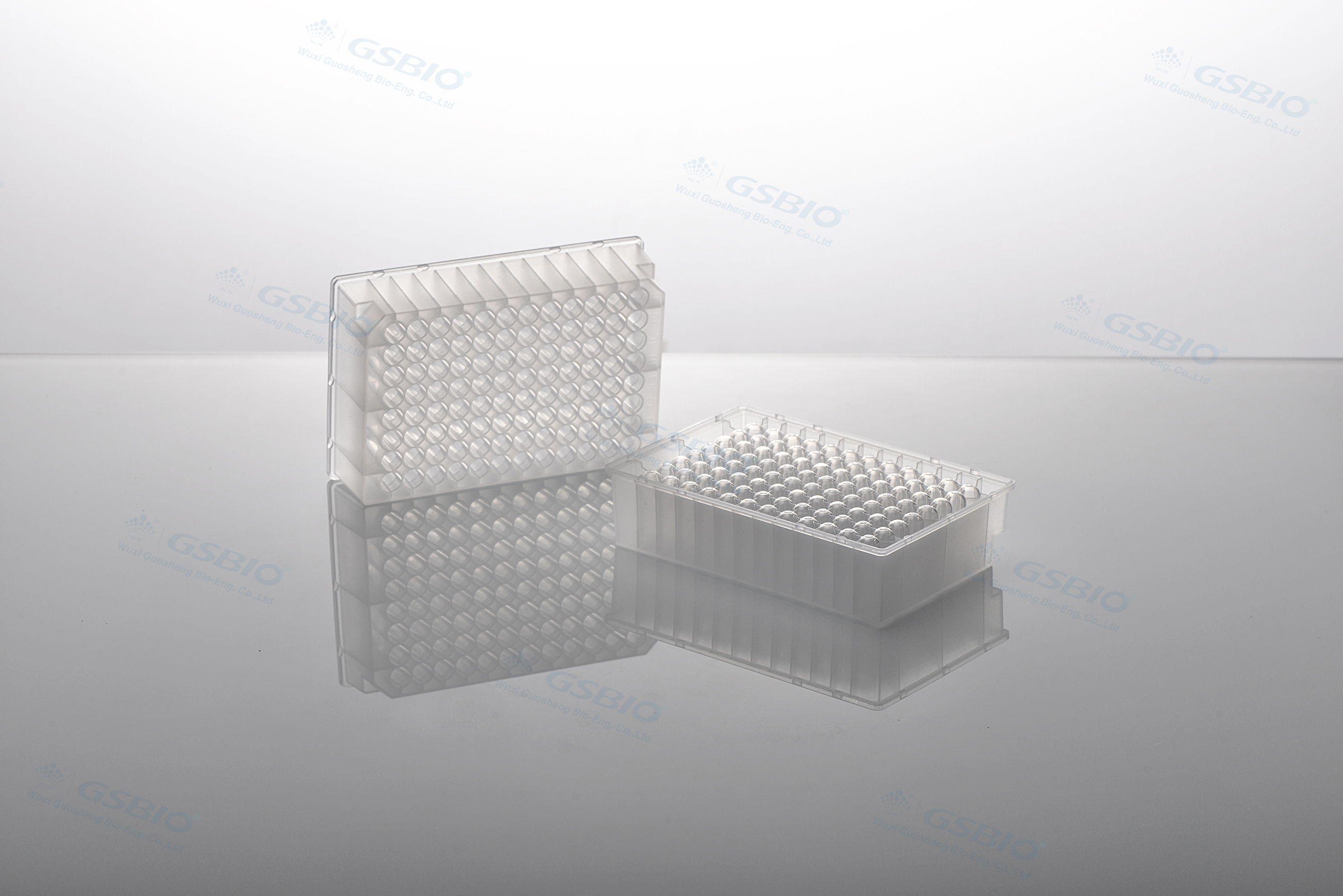 1.3mL Round Well U Bottom 96 Hole Deep Well Plate, SBS/ANSI standards, using transparent high- molecular polypropylene (PP), free from DNase, RNase and non-pyrogenic. 