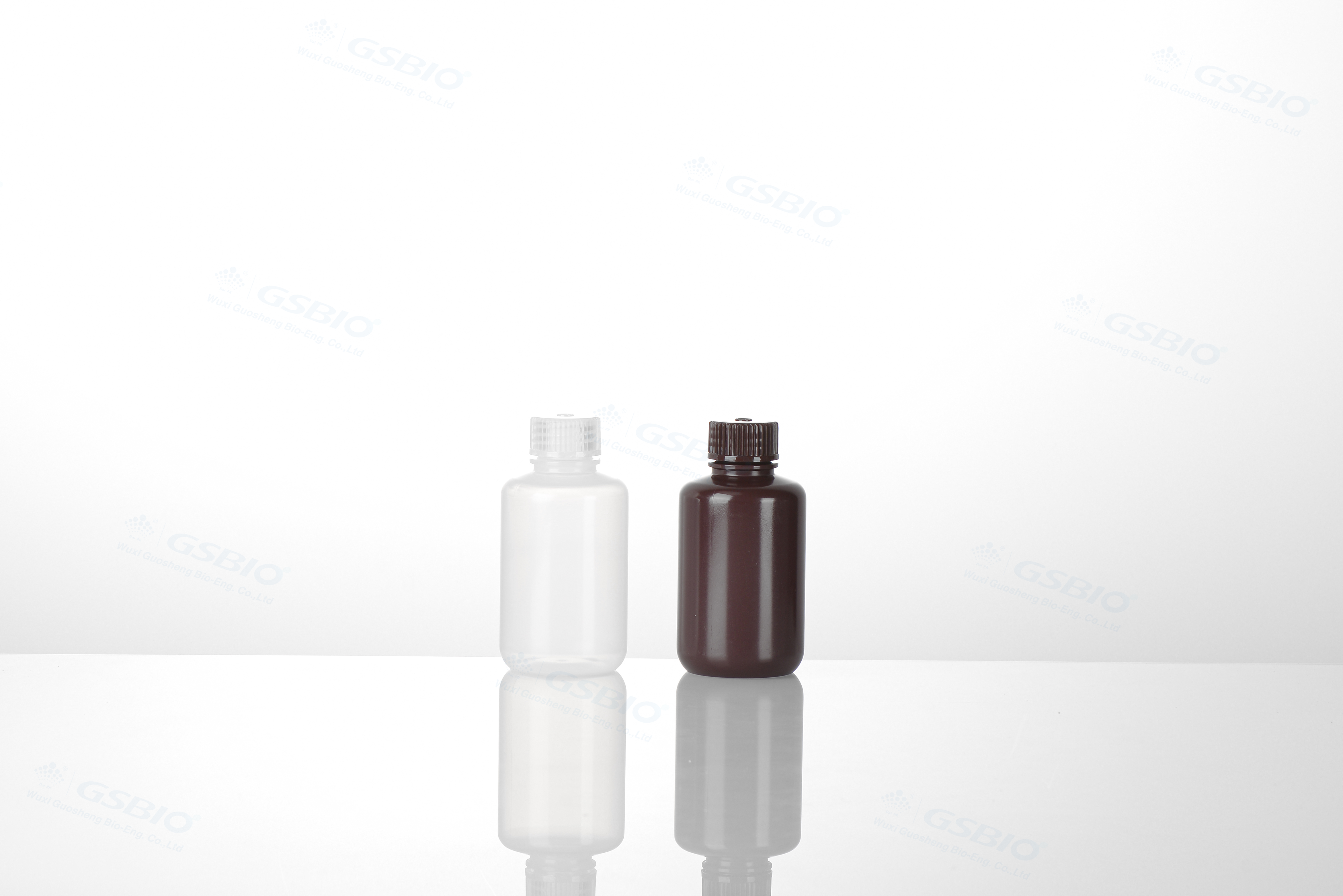 125mL Narrow Mouth Reagent Bottle, with screw cap, PP polypropylene/HDPE polyethylene, sterile/unsterilized, natural/clear/brown, for storing chemicals/liquids/powders.