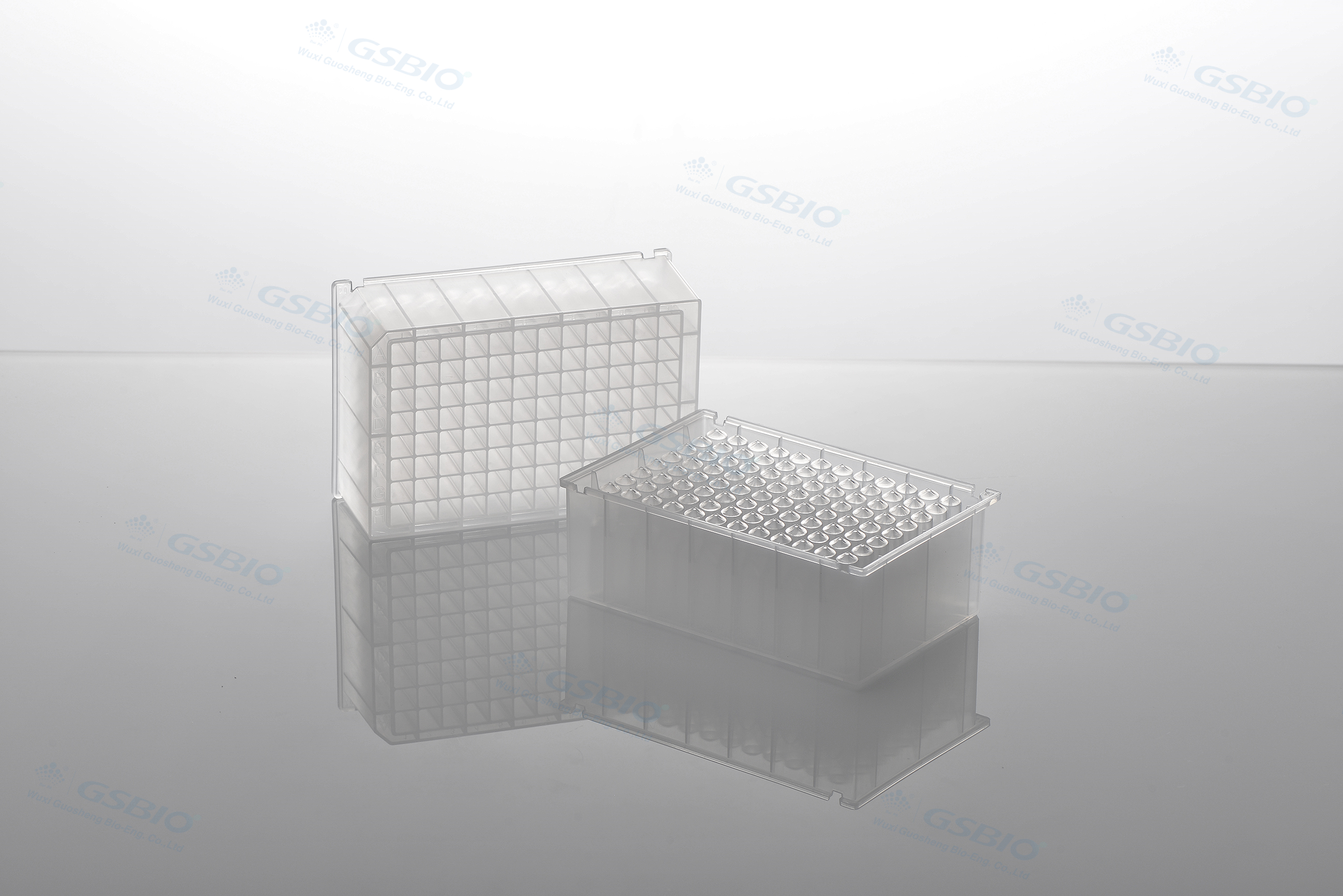 2.2mL Square Well V Bottom Deep Well Plate