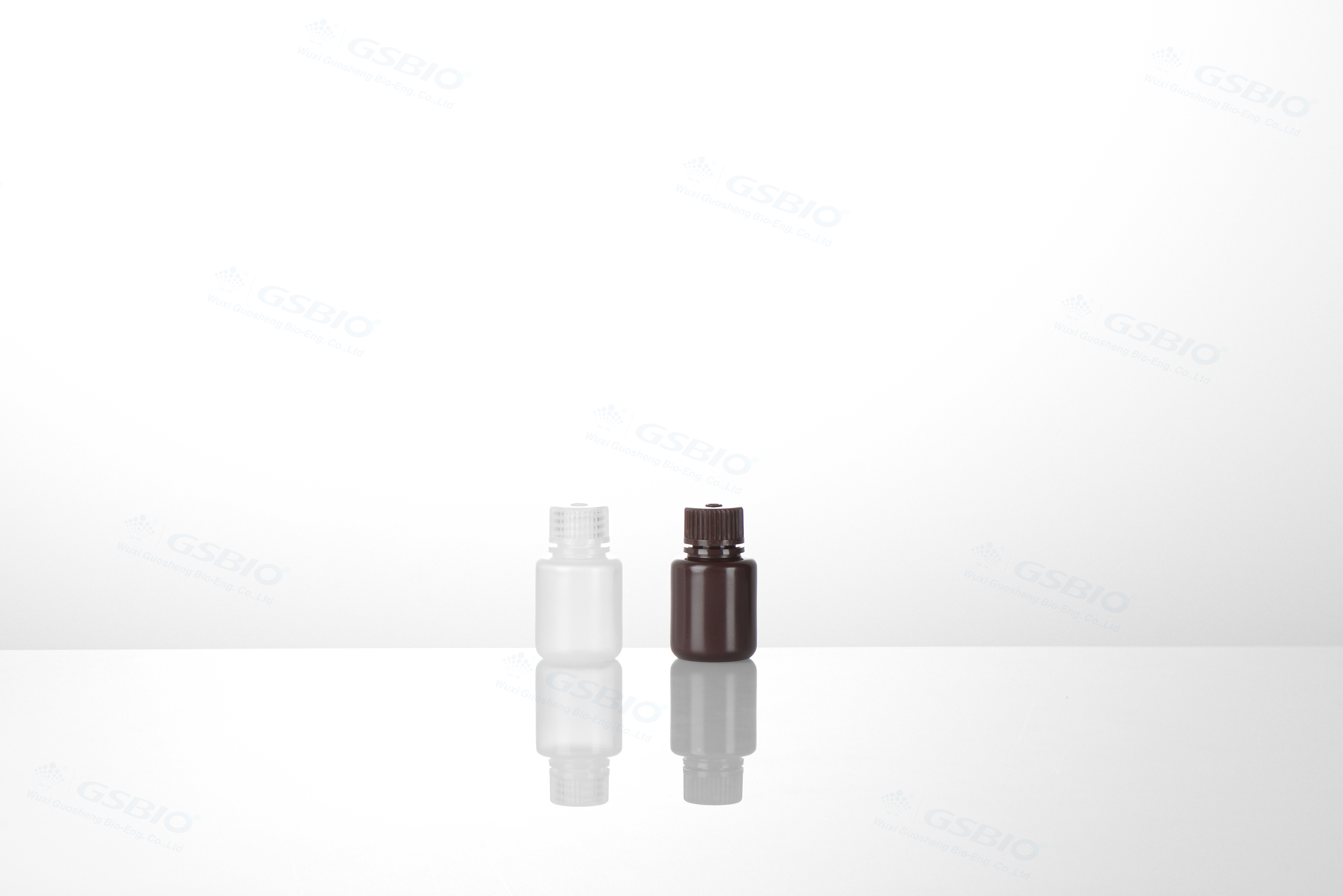 30mL Narrow Mouth Reagent Bottle, with screw cap, PP polypropylene/HDPE polyethylene, sterile/unsterilized, natural/clear/brown/frosted, for storing chemicals/liquids/powders.