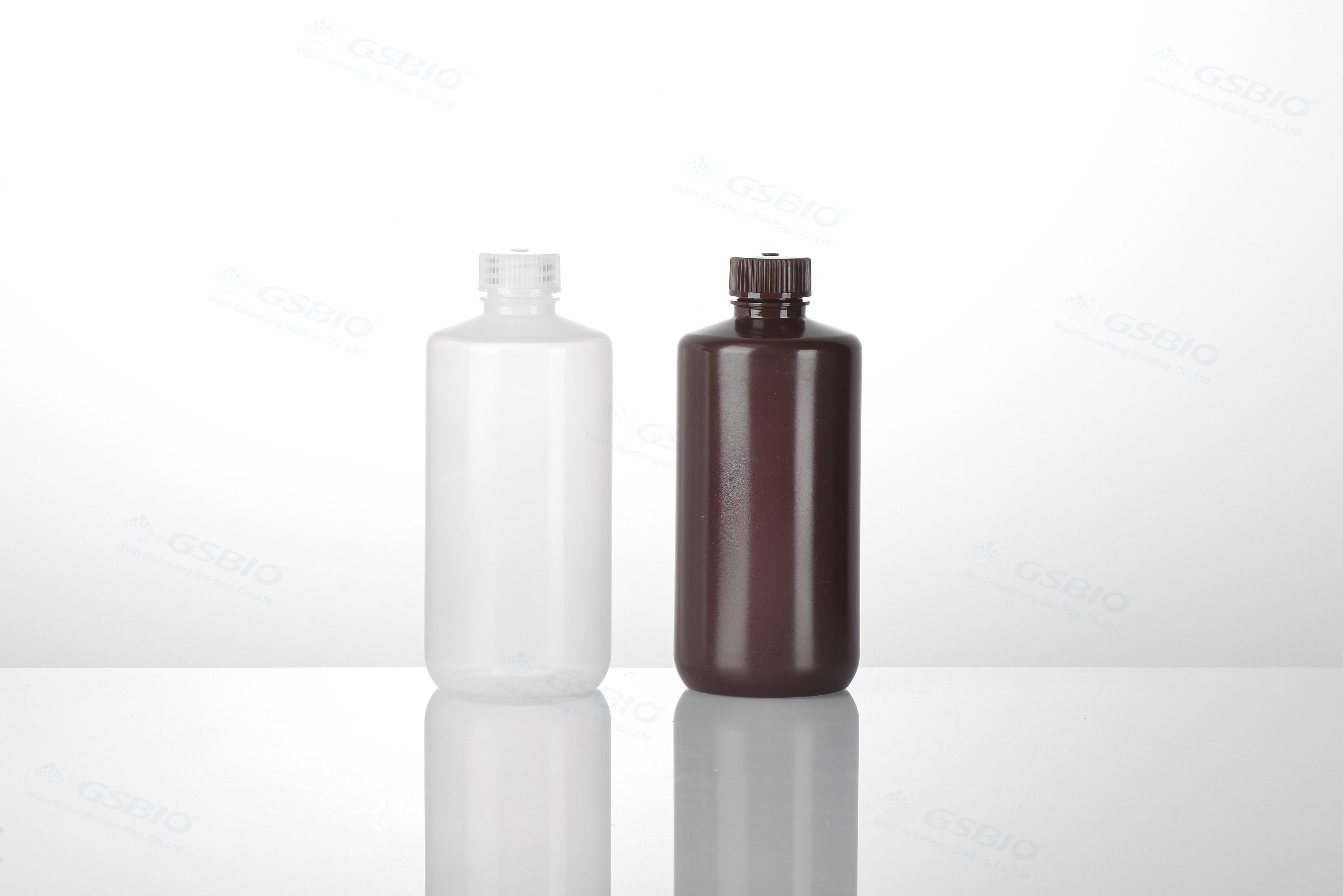 500mL Narrow Mouth Reagent Bottle, with screw cap, PP polypropylene/HDPE polyethylene, sterile/unsterilized, natural/clear/brown/frosted, for storing chemicals/liquids/powders.